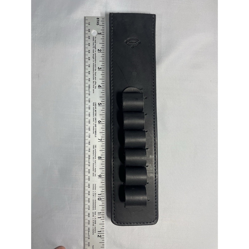 Two Sided Ammo Holder With Belt Clip – 12 Gauge On One Side 45 ACP On Other Side - Picture 6 of 7